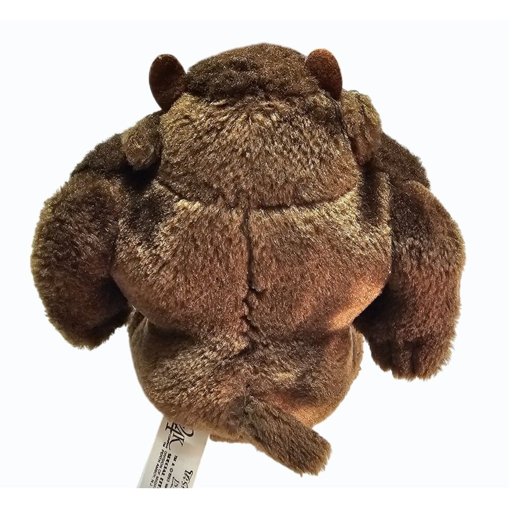 Vintage Tasmanian Devil Plush 1993 Warner Bros 24 K Company "Taz" 7 Inch - Picture 3 of 13